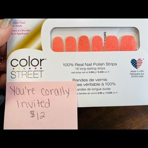 Color Street Nails- You’re Corally Invited